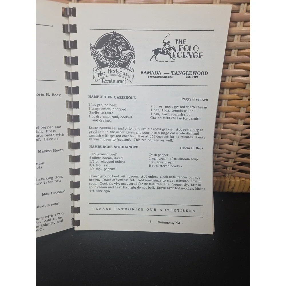Meadowbrook Manor Residential Facility Cookbook Clemmons, NC‎
